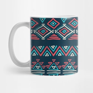 Set of geometric seamless patterns Mug